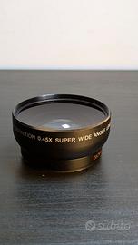 Lente addizionale 52mm – Macro / Wide Angle 0,45x
