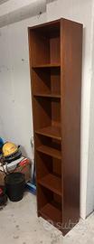Mobile Libreria Legno 6 Ripiani