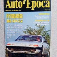 Rivista. Auto d'epoca n. 12 dicembre 1995