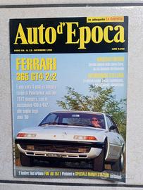 Rivista. Auto d'epoca n. 12 dicembre 1995
