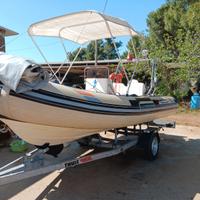 Gommone completo e carrello