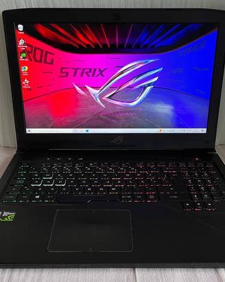Asus Rog I7 8750H, 8gb, Nvidia GTX 1050TI