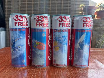 Set completo lattine coca cola australia surf