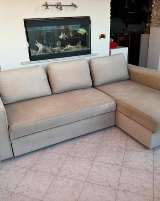 Divano letto IKEA 3 posti con penisola