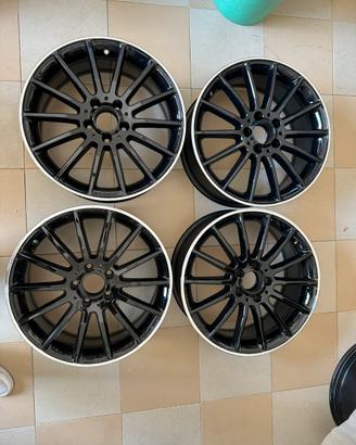 Cerchi mercedes raggio 18 classe A B CLA C GLA AMG
