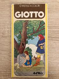 12 pastelli a colori GIOTTO FILA anni 80