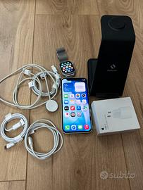Apple iPhone 12 mini verde 64GB+Apple Watch 8 41mm