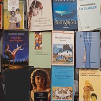 libri vari di letteratura in blocco
