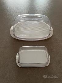 Rotho Set Porta Formaggio e Burro 