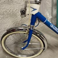 Graziella bicicletta blù oltremare vintage.