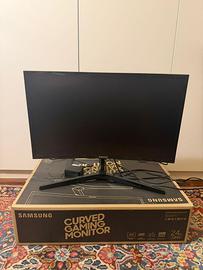 Monitor Samsung 23 pollici Curved