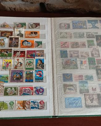 1500 francobolli Europa, Asia e Africa 