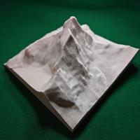 Modello 3D Cervino-Matterhorn