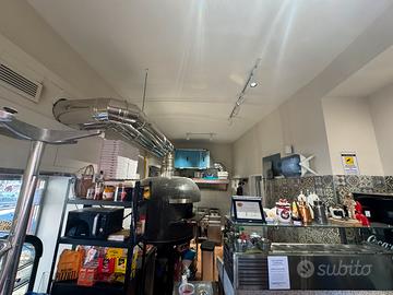 Pizzeria d'asporto pronta all'uso