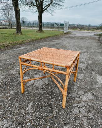 Tavolo bamboo vintage 