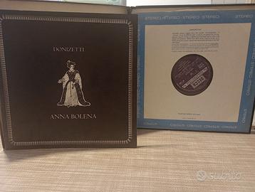 Cofanetto 4 vinili Donizetti anna bolena