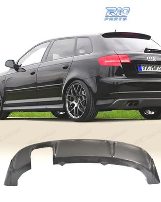 DIFFUSORE AUDI A3 8P LOOK S3 03-08