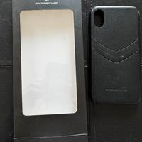 Cover in pelle per iPhone XS originale Porsche