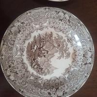 Piattini antichi da appendere - ceramica inglese