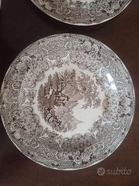 Piattini antichi da appendere - ceramica inglese