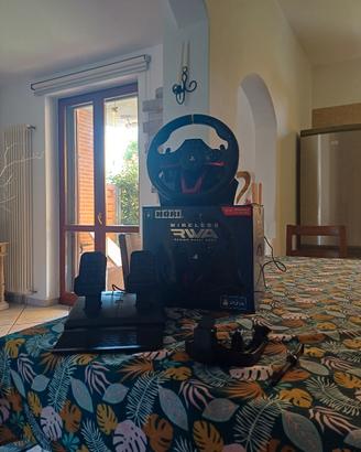 Volante Hori Wireless RWA Apex per PS4/PC