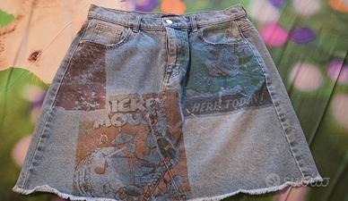 mini gonna denim desigual Disney 