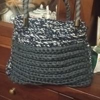 borsa fettuccia fatta a mano 