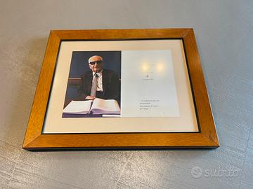 Enzo Ferrari- Ricordino Defunto 14 Agosto 1988
