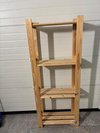 Scaffale in legno di pino/abete Ikea