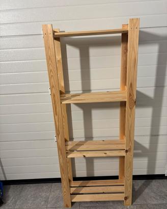 Scaffale in legno di pino/abete Ikea
