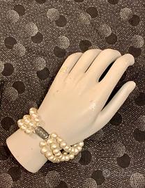 Bracciale a 3  fili di perle – Bigiotteria