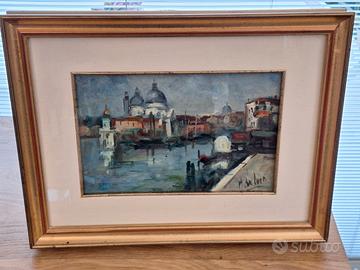 Quadro ad olio del pittore Mario De Luca