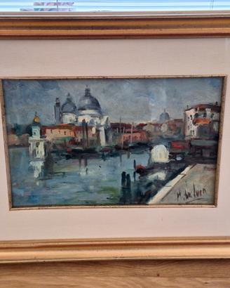 Quadro ad olio del pittore Mario De Luca