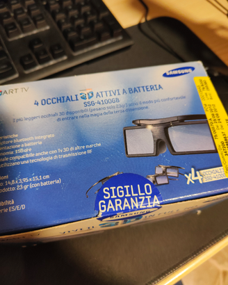 Occhiali attivi 3d Samsung nuovi