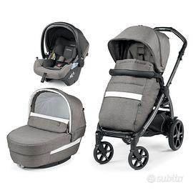 trio peg Perego book con isofix auto e base camera