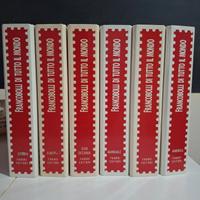 raccolta francobolli da tutto il mondo 