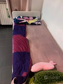 letto singolo, mondo convenienza + materasso 