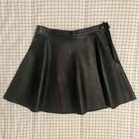 Minigonna in ecopelle