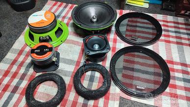 kit woofer e tweeter titanium super bullet