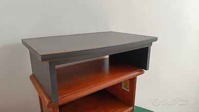 Alzata/supporto TV con piano girevole