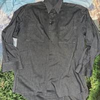 Taglia forte, camicia uomo, manica lunga