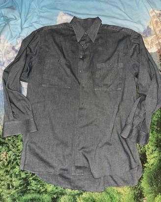 Taglia forte, camicia uomo, manica lunga