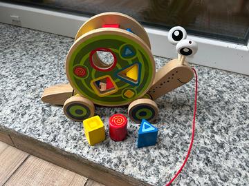 Hape lumaca dalle forme trainabile