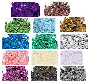 5 chili di couvetter per ricamo da 6mm vari colori