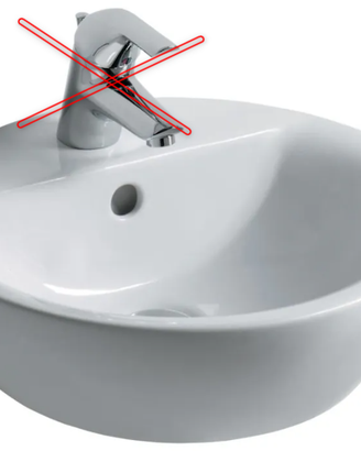Lavabo bagno Appoggio Ideal Standard Connect