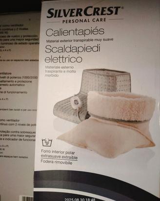 scaldapiedi elettrico 