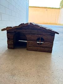 casetta per animali in legno 