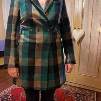 CAPPOTTO SCOZZESE LANA DONNA CYCLE TG. M