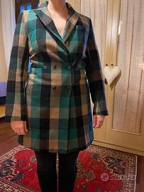 CAPPOTTO SCOZZESE LANA DONNA CYCLE TG. M