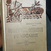 Libro 1919 Hoepli Correspondance Commerciale Fra